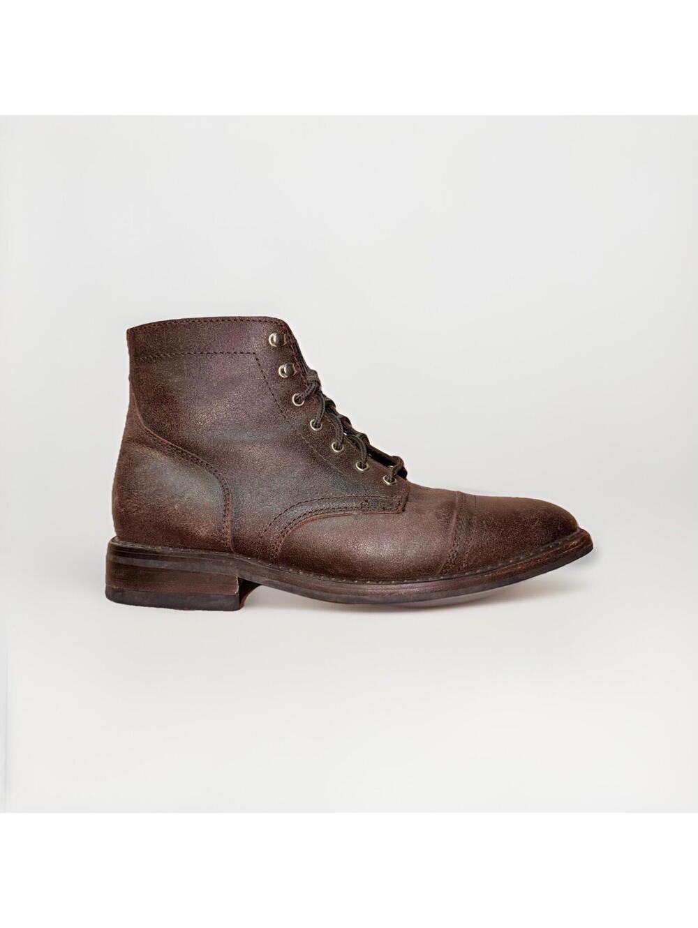 Thursday Boot Co Captain Brown Rugged Leather Boots Women's Size 9 Lace Up USA